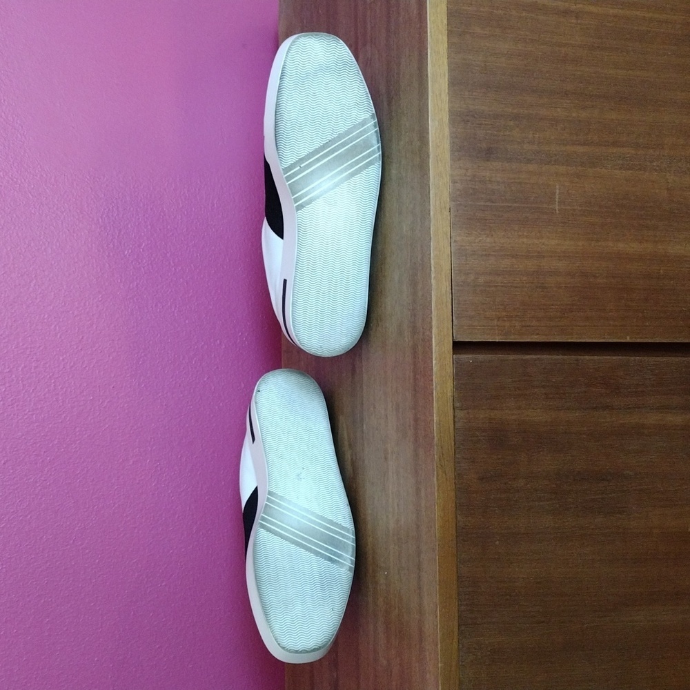 Linea Paolo Kaira White Nappa Leather Platform Sneakers Size 9.5 Wide Sole - Picture 9 of 12